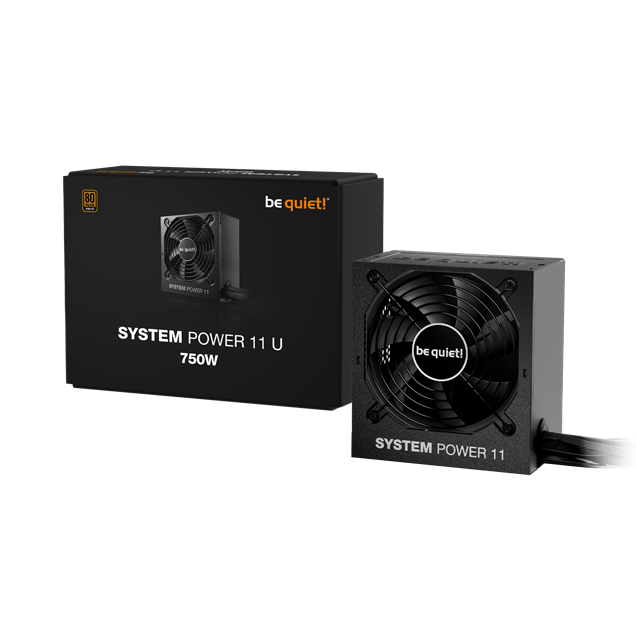 750W Be Quiet! System Power 11 80 Plus Bronze PSU